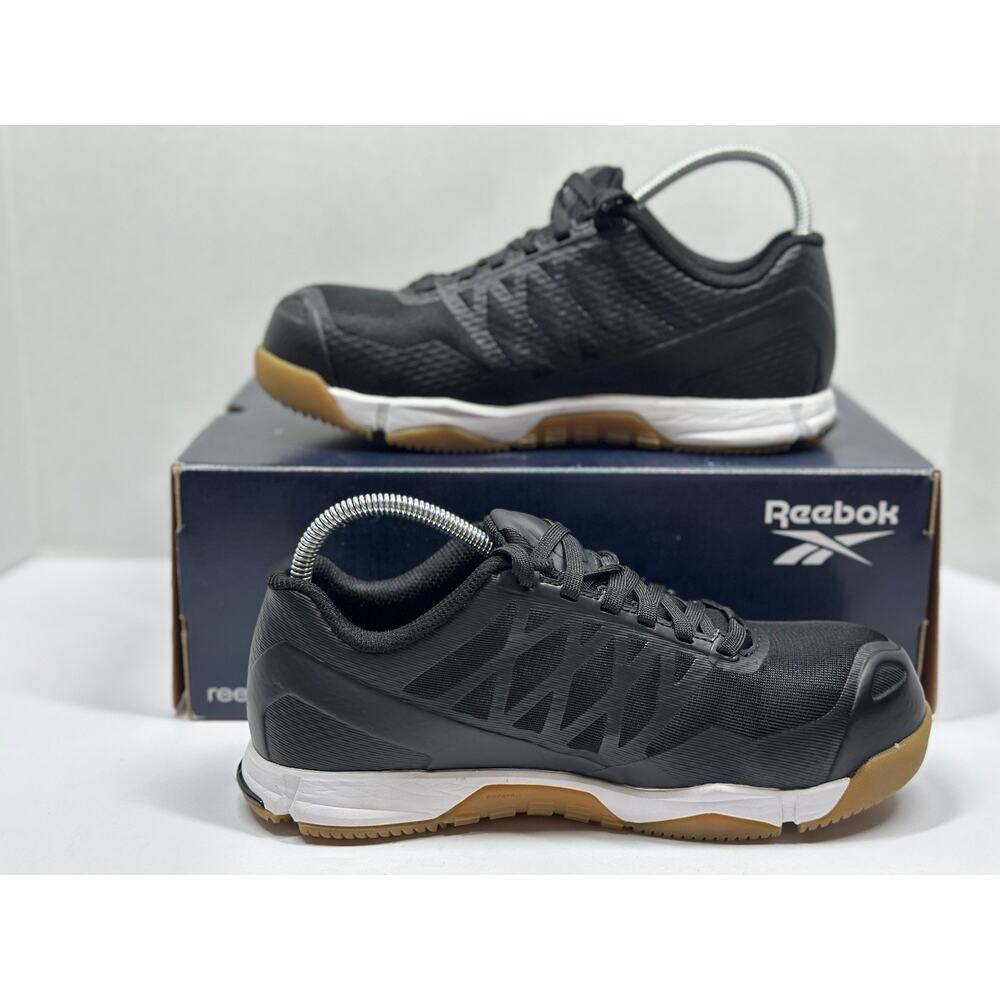 Reebok Womens Speed TR B/W Work & Safety Shoes Size 6 Wide ASTM F2413 M/I/C EH - Picture 2 of 11